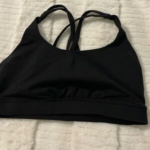 Lululemon Black Women's Sports Bra - Size 6